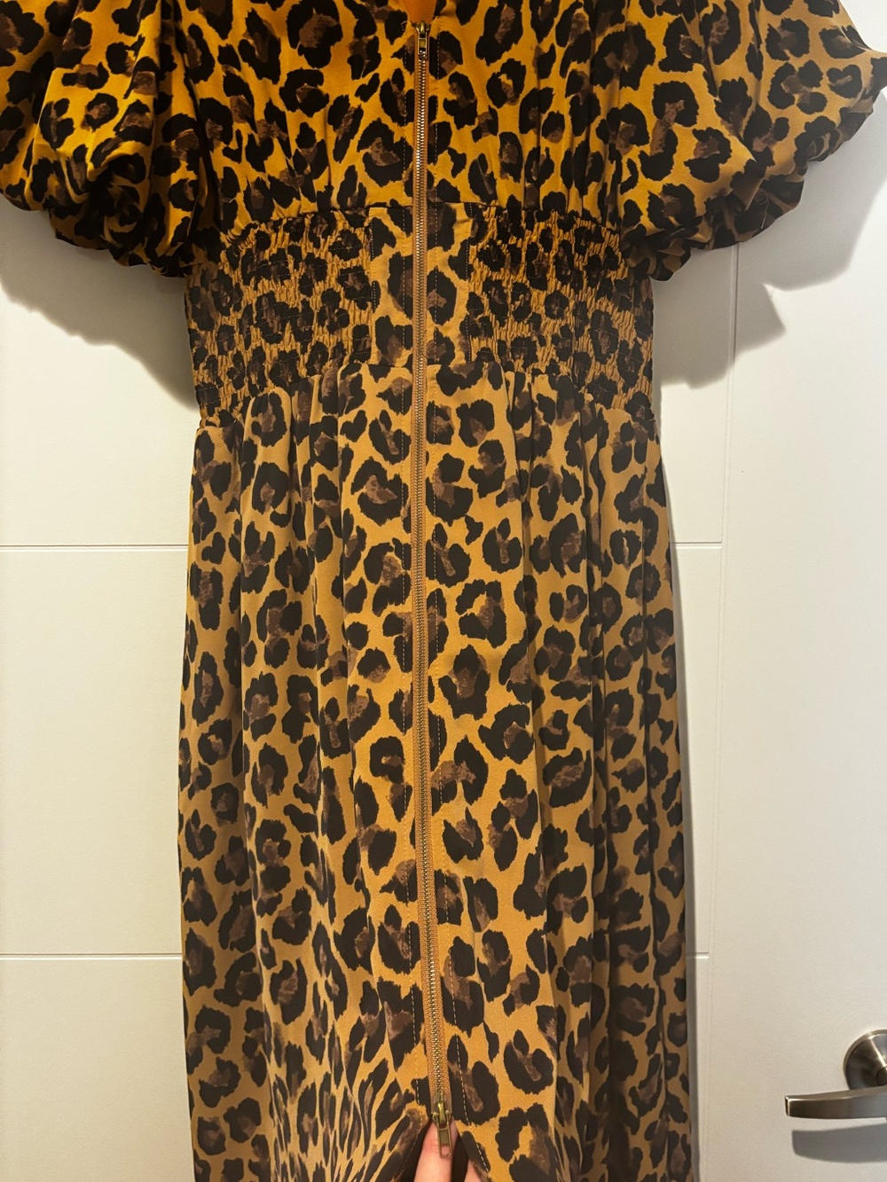 Animal print midi dress - Picture 3 of 5